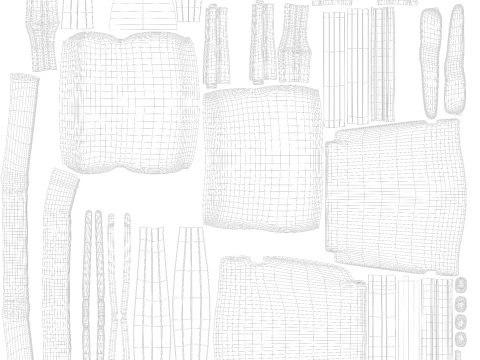Chair armchair 3D Model