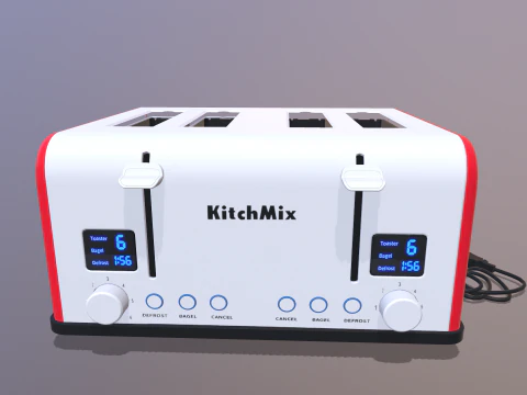 Toaster 3D Model