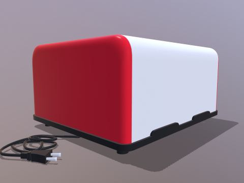 टोअस्टर 3D मॉडल