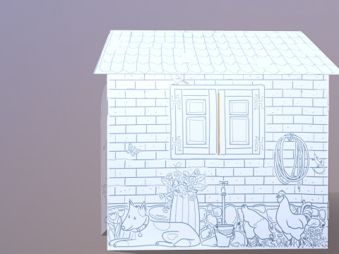 Play House 3D Model