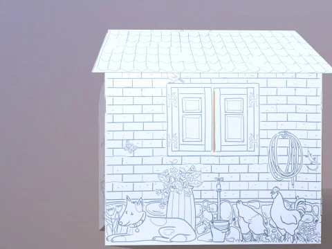 Play House 3D Model