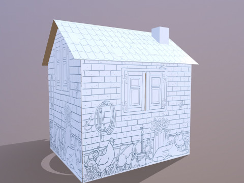 Play House 3D Model