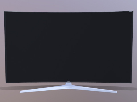 三星显示器 3D 模型