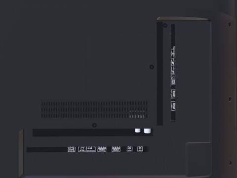 날카로운 LED 3D 모델