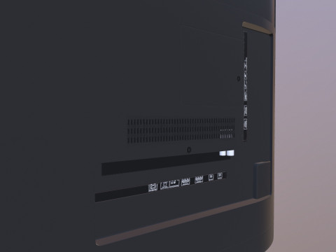 날카로운 LED 3D 모델