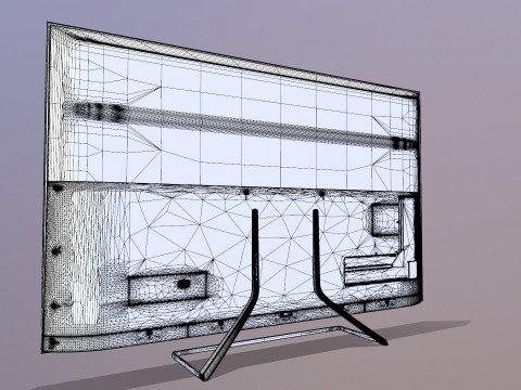 날카로운 LED 3D 모델