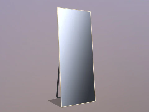 Square Mirror 3D Model