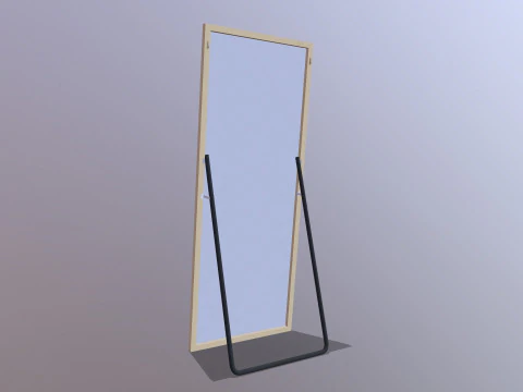 Square Mirror 3D Model