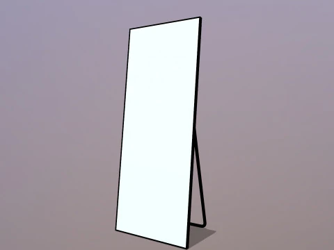 Square Mirror 3D Model