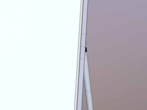 Miroir carr&eacute; Modèle 3D