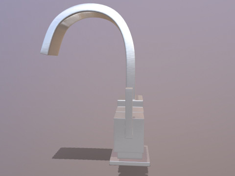 수도꼭지 3D 모델
