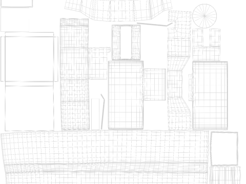 수도꼭지 3D 모델