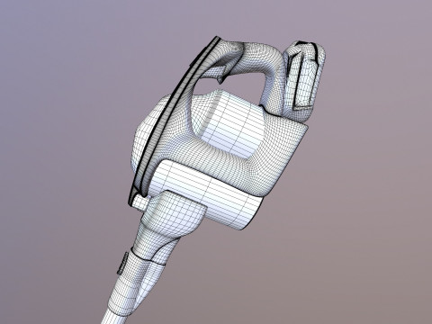 Aspirapolvere Modello 3D