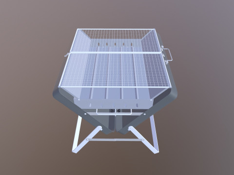 Grille kempingowe Model 3D