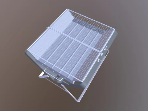 Camping BBQS Grills 3D Model