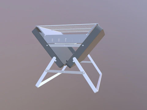 Camping BBQS Grills 3D Model