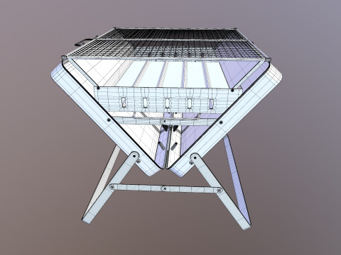 Grille kempingowe Model 3D