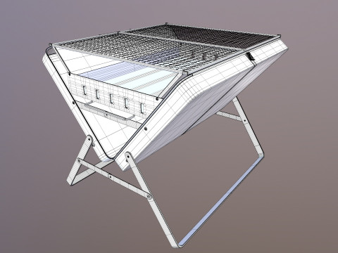 Grille kempingowe Model 3D