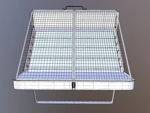 Camping BBQS Grills 3D Model
