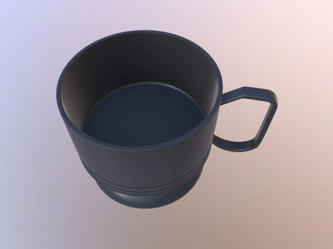 TASSE &Agrave; CAF&Eacute; Modèle 3D
