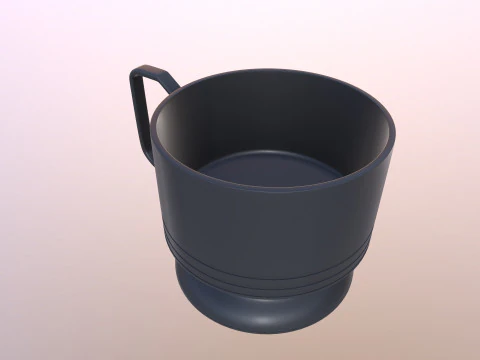 TASSE &Agrave; CAF&Eacute; Modèle 3D