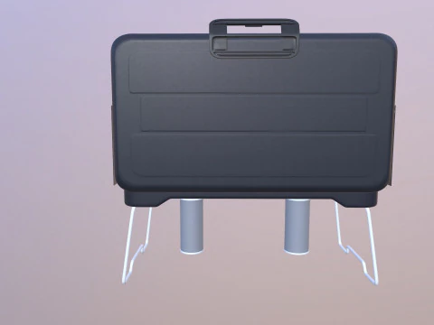 Petromax Gas Table Double Burner 3D Model