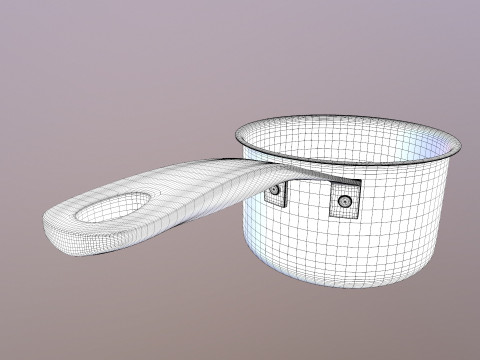 Saucepan 3D Model