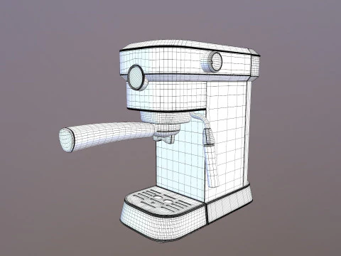 SEVERIN Coffee Machine 3D Model