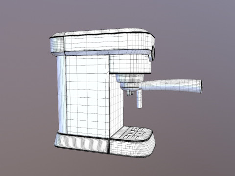 SEVERİN Kahve Makinesi 3D Model
