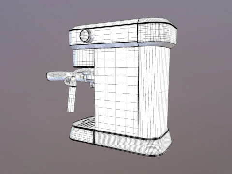 SEVERIN Coffee Machine 3D Model