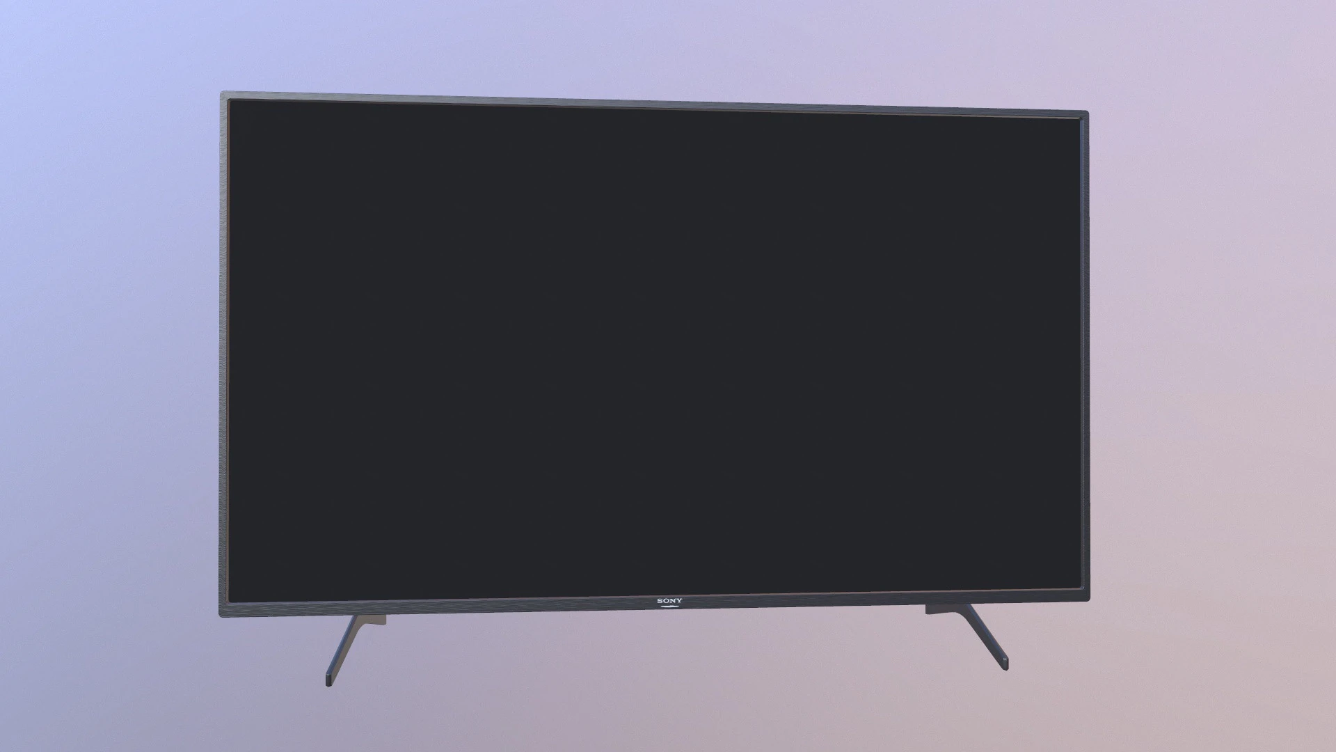 SONY LED 3D Model .c4d .max .obj .3ds .fbx .stl .blend 