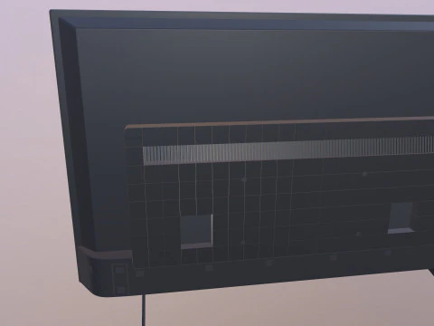 SONY LED 3D Model