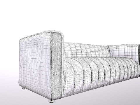 Kadife Kanepe 3D Model