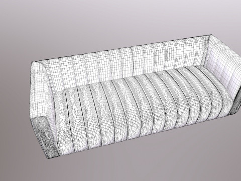 Kadife Kanepe 3D Model