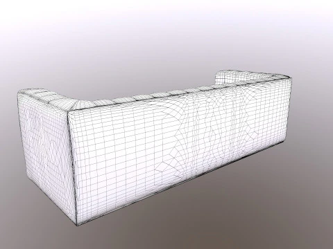 Valvet Sofa 3D Model