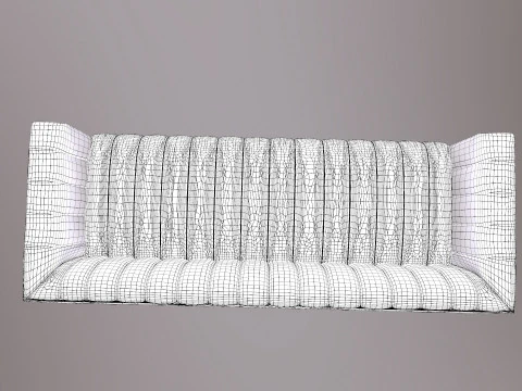 Valvet Sofa 3D Model
