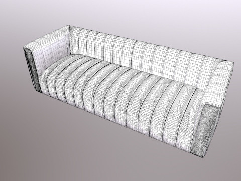 Kadife Kanepe 3D Model