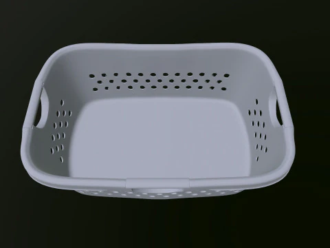 Laundry Basket 3D Model