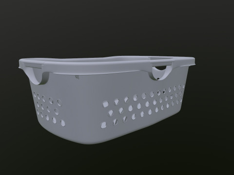 Laundry Basket 3D Model