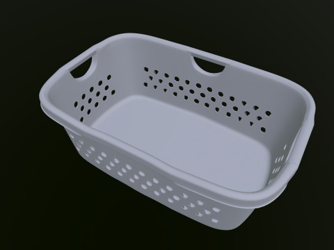 Laundry Basket 3D Model