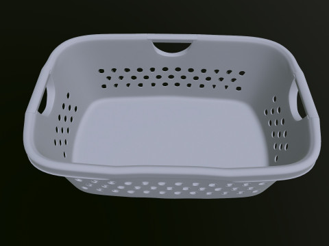Laundry Basket 3D Model