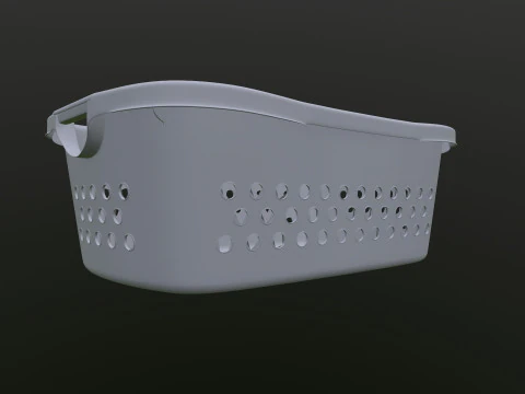 Laundry Basket 3D Model