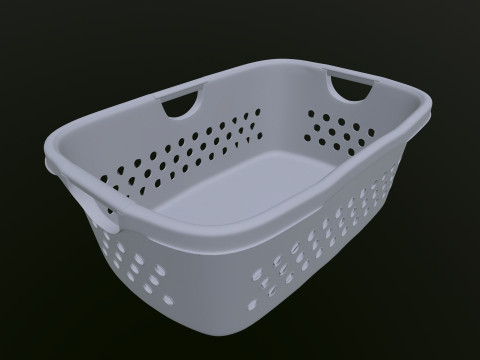 Laundry Basket 3D Model