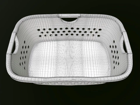 Laundry Basket 3D Model