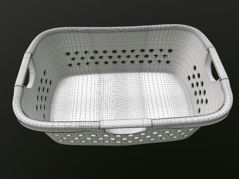Laundry Basket 3D Model