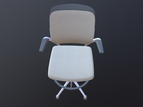 Kursi Kantor Empuk Model 3D