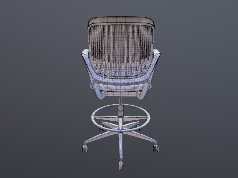 Kursi Kantor Empuk Model 3D