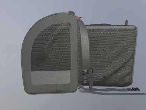 Pet Carrier Backpack 3D Model
