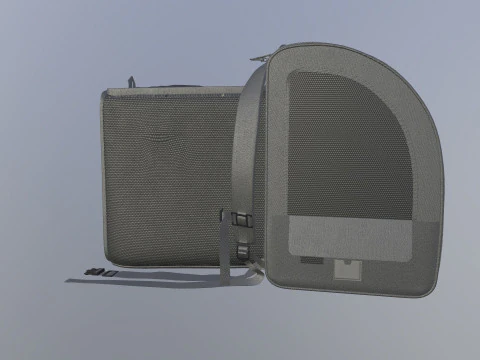 Pet Carrier Backpack 3D Model