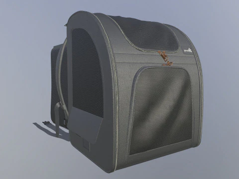 Pet Carrier Backpack 3D Model